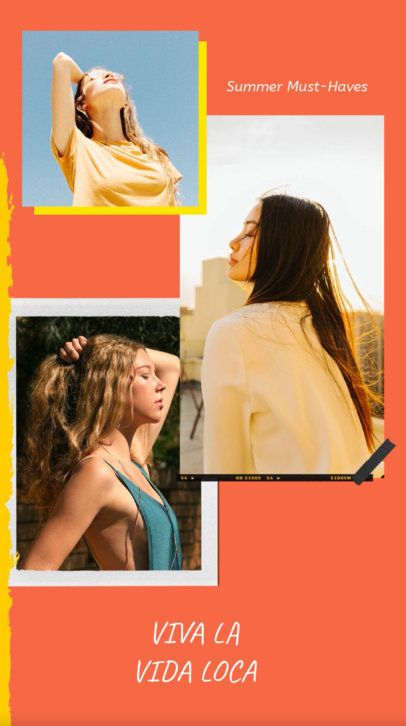 Instagram Story Video Template to Show Summer Fashion Trends
